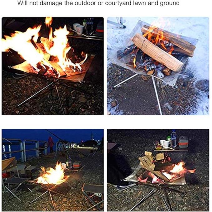 Chaleur et Convivialité Profitez de l’été avec notre Brasero de Camping