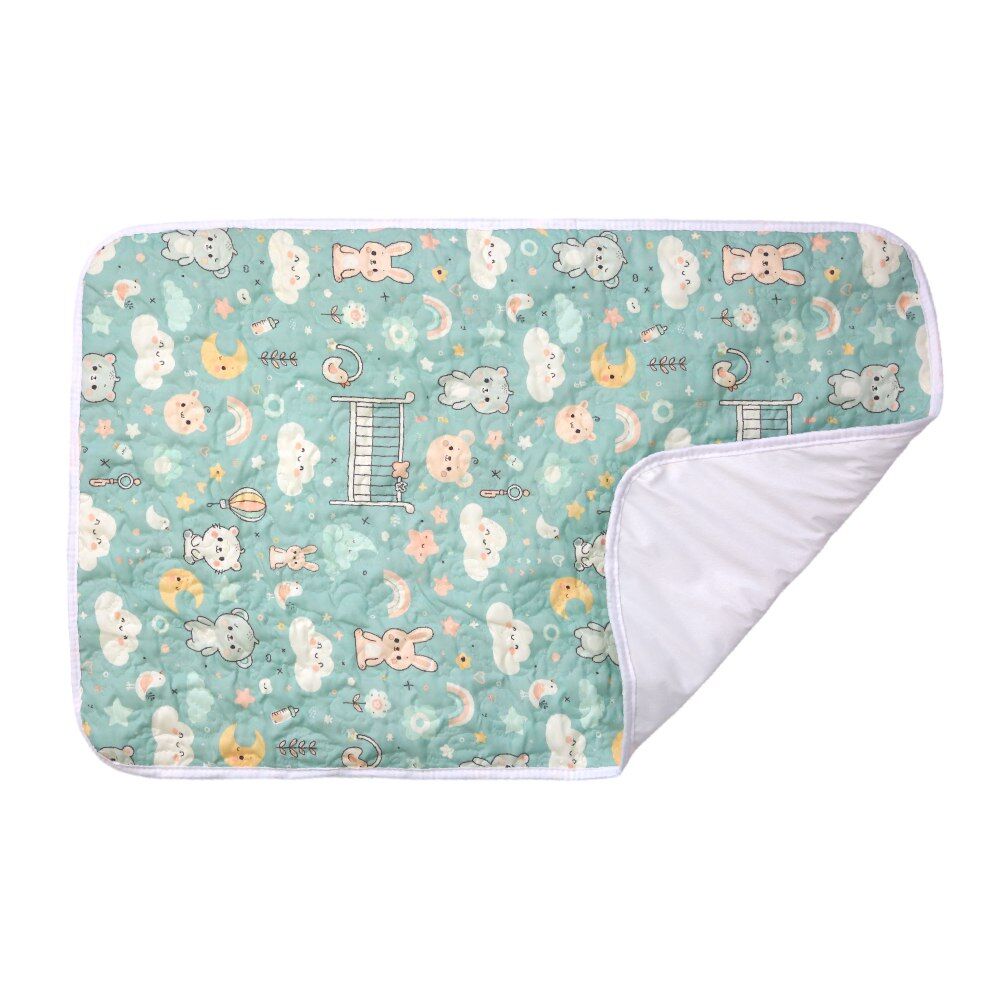 Tapis à Langer Bébé Imperméable Pas dOurson 50x80 cm - Un acheté le 2éme est offert