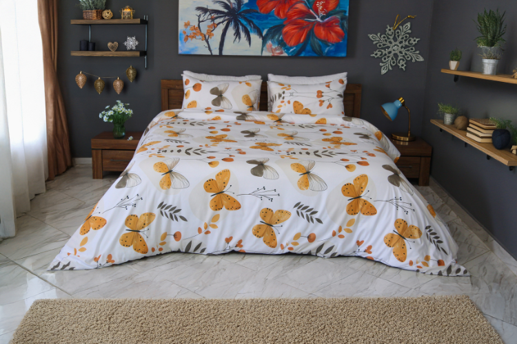 Housse de Couette Papillons Dorés – Spring Butterfly 2025