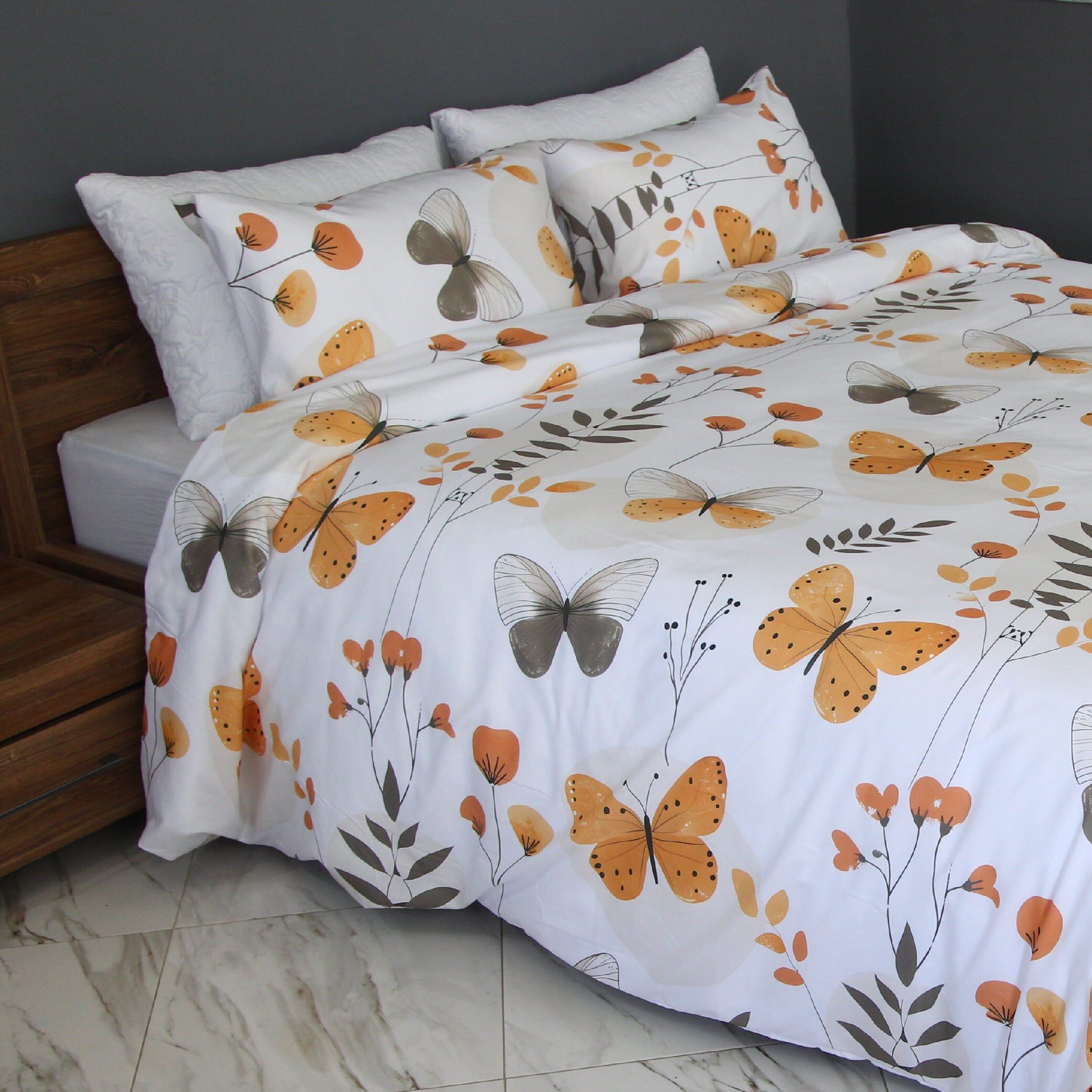 Housse de Couette Papillons Dorés – Spring Butterfly 2025