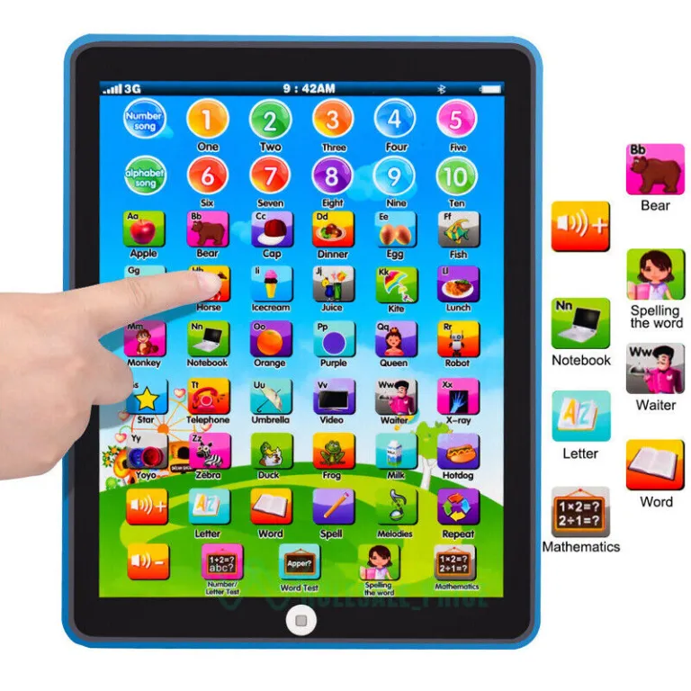 Tablette Éducative Pour Enfants de 3 ans 