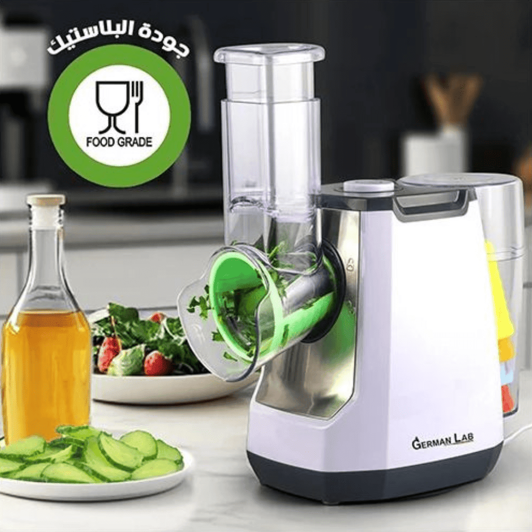 Coupe-légumes électrique puissant, grande capacité, avec composants amovibles pour un nettoyage simplifié. thumbnail 3