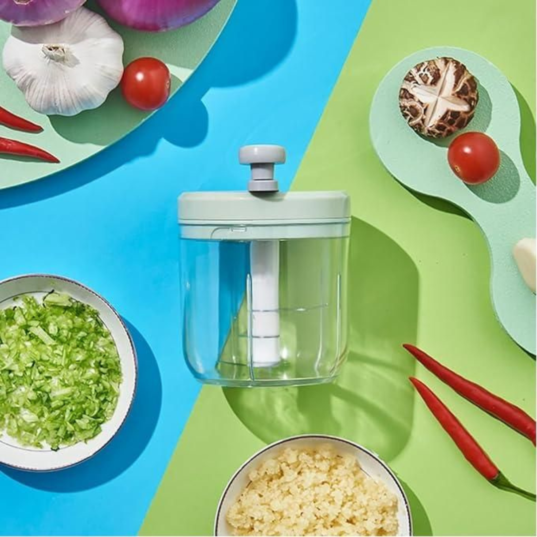 Mini Hachoir électrique compact 200 ml pour ail, légumes et épices, robot de cuisine portable thumbnail 4
