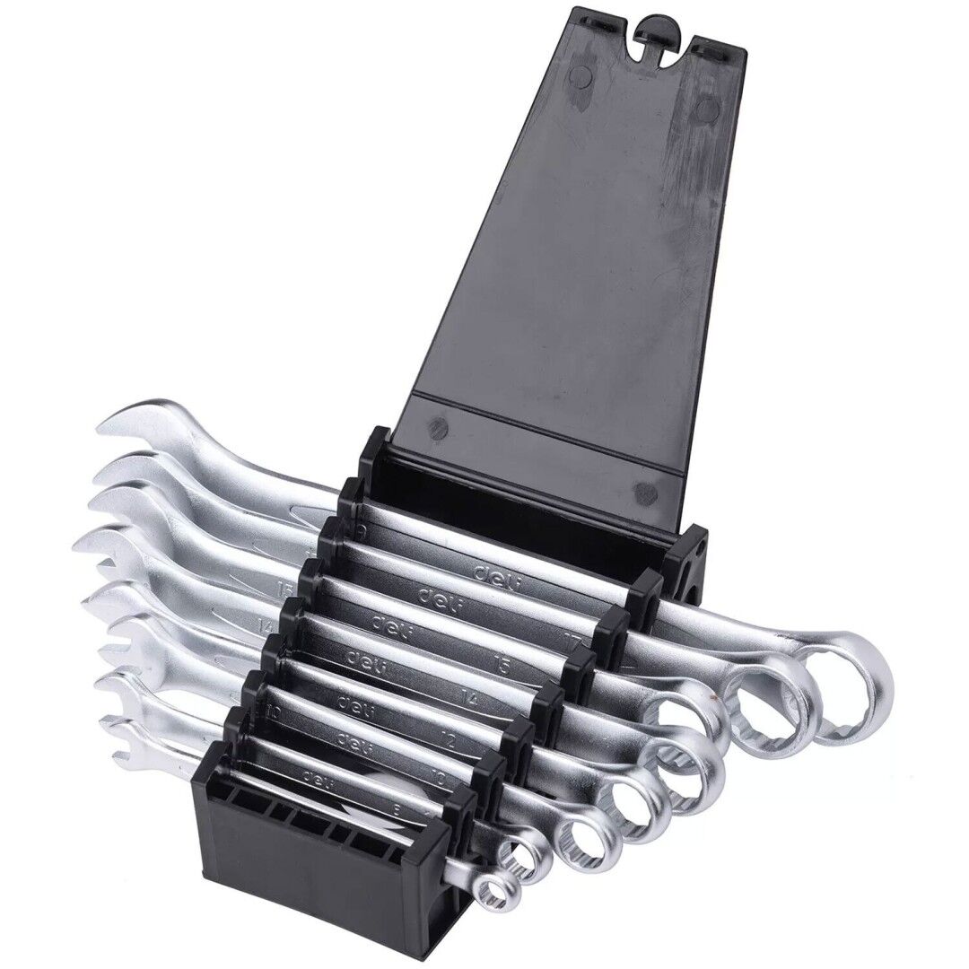 Ensemble de 8 Clés Mixtes de 8 mm à 19 mm Outils de Haute Qualité thumbnail 4