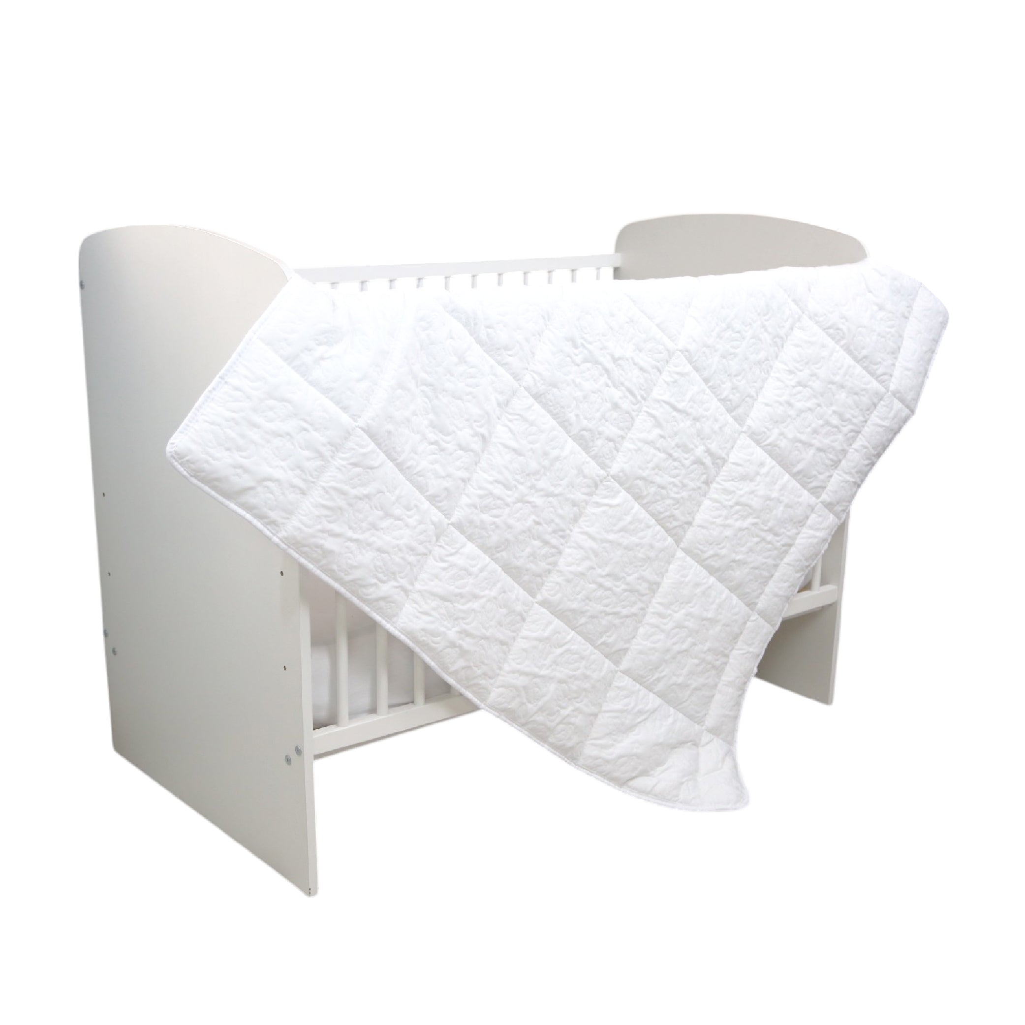 Couette Bébé Blanche Iberia (110x125 Cm) - C+++ Et Antiallergique thumbnail 4