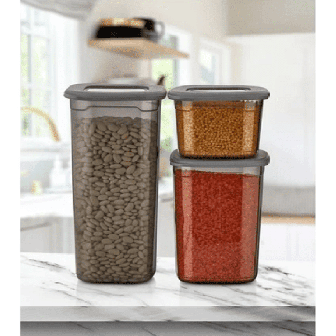 3 Boîtes de Stockage et Organisateurs pour Aliments thumbnail 1