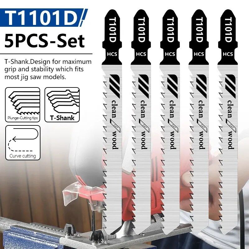 Pack de 5 Lames de Scie Sauteuse Haute Performance thumbnail 1