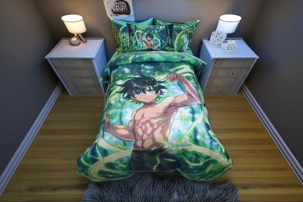 Housse de Couette Garçon Guerrier de Gaîa - 1 Place (160x220 cm) + 1 Taies d’Oreiller