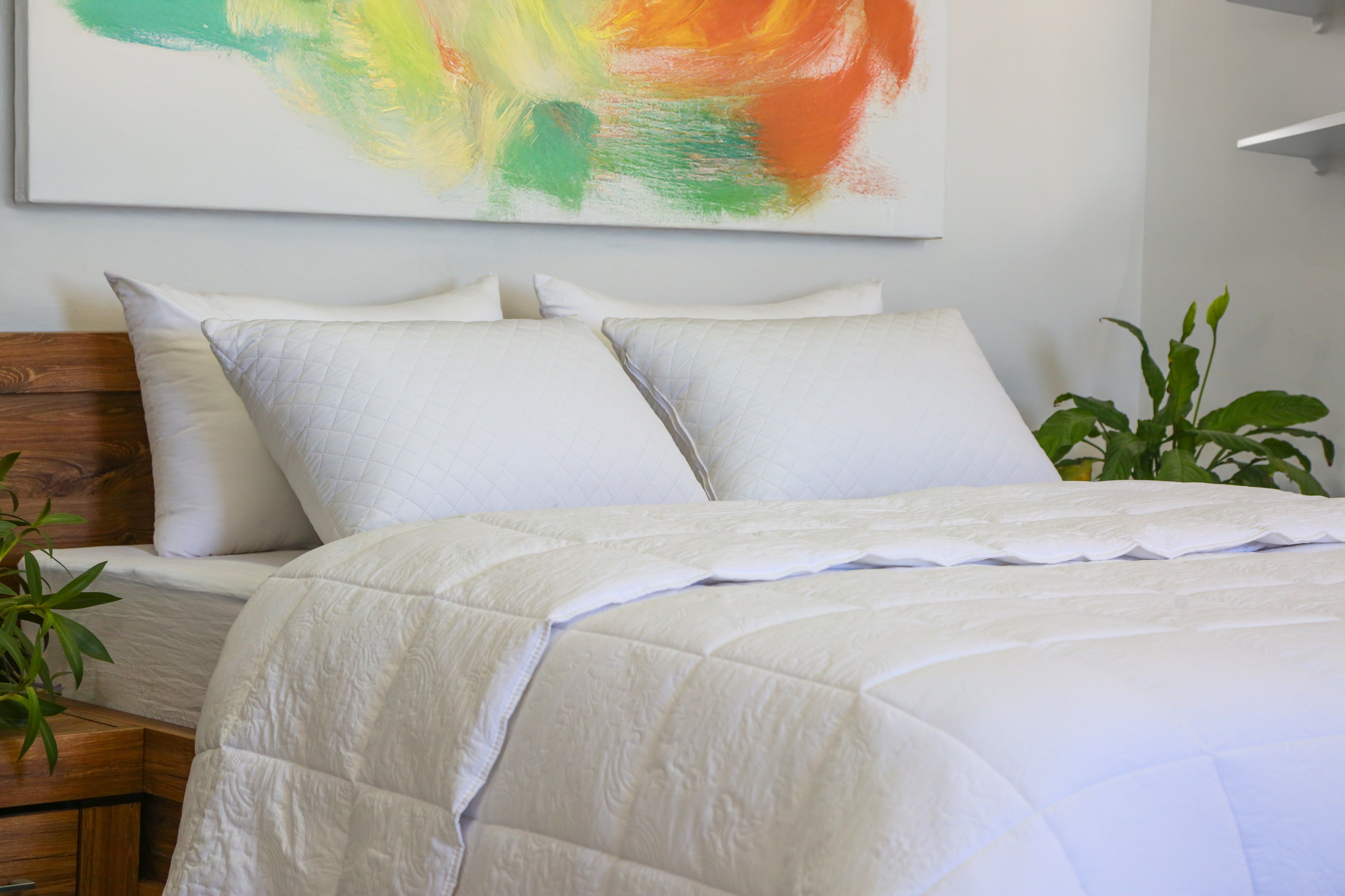 Couette Blanche Iberia (PREMIUM) - Chaude C°+++ & Antiallérgique