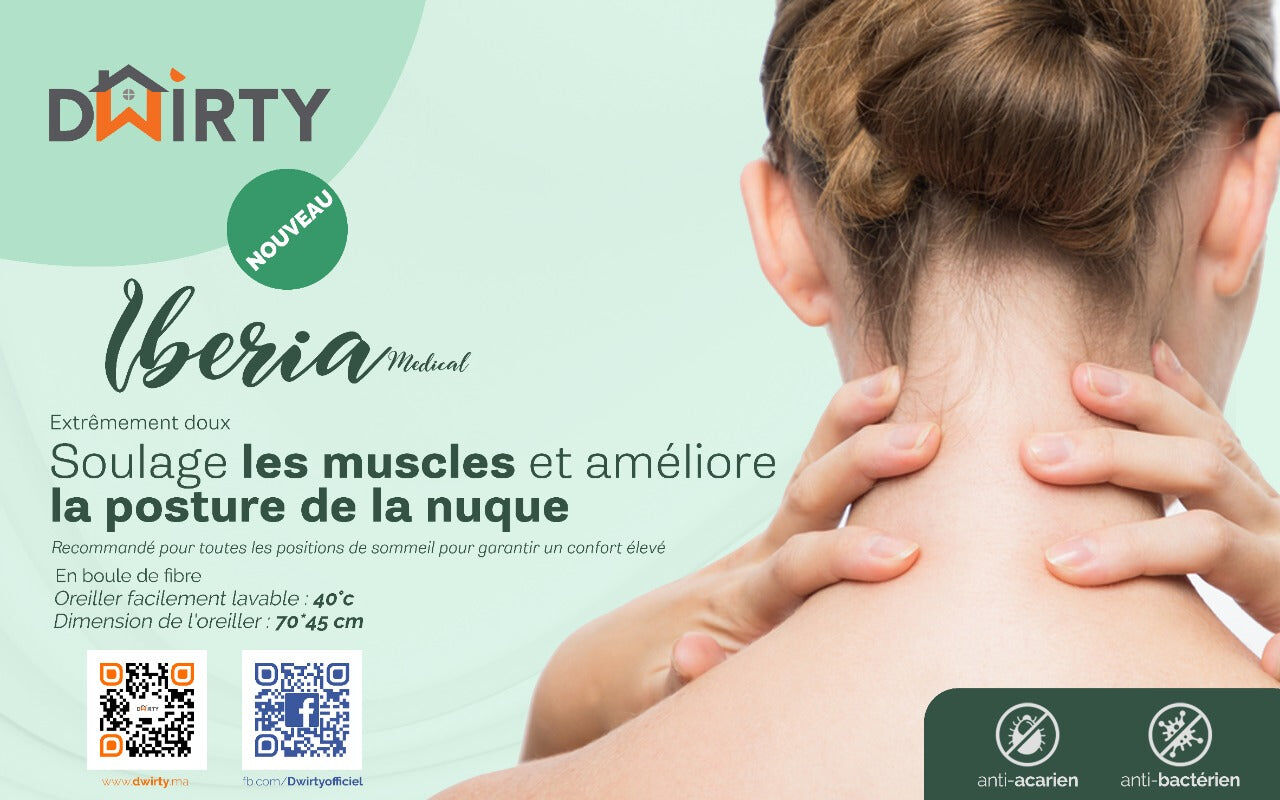 Oreiller médical  ultra doux IBERIA thumbnail 3