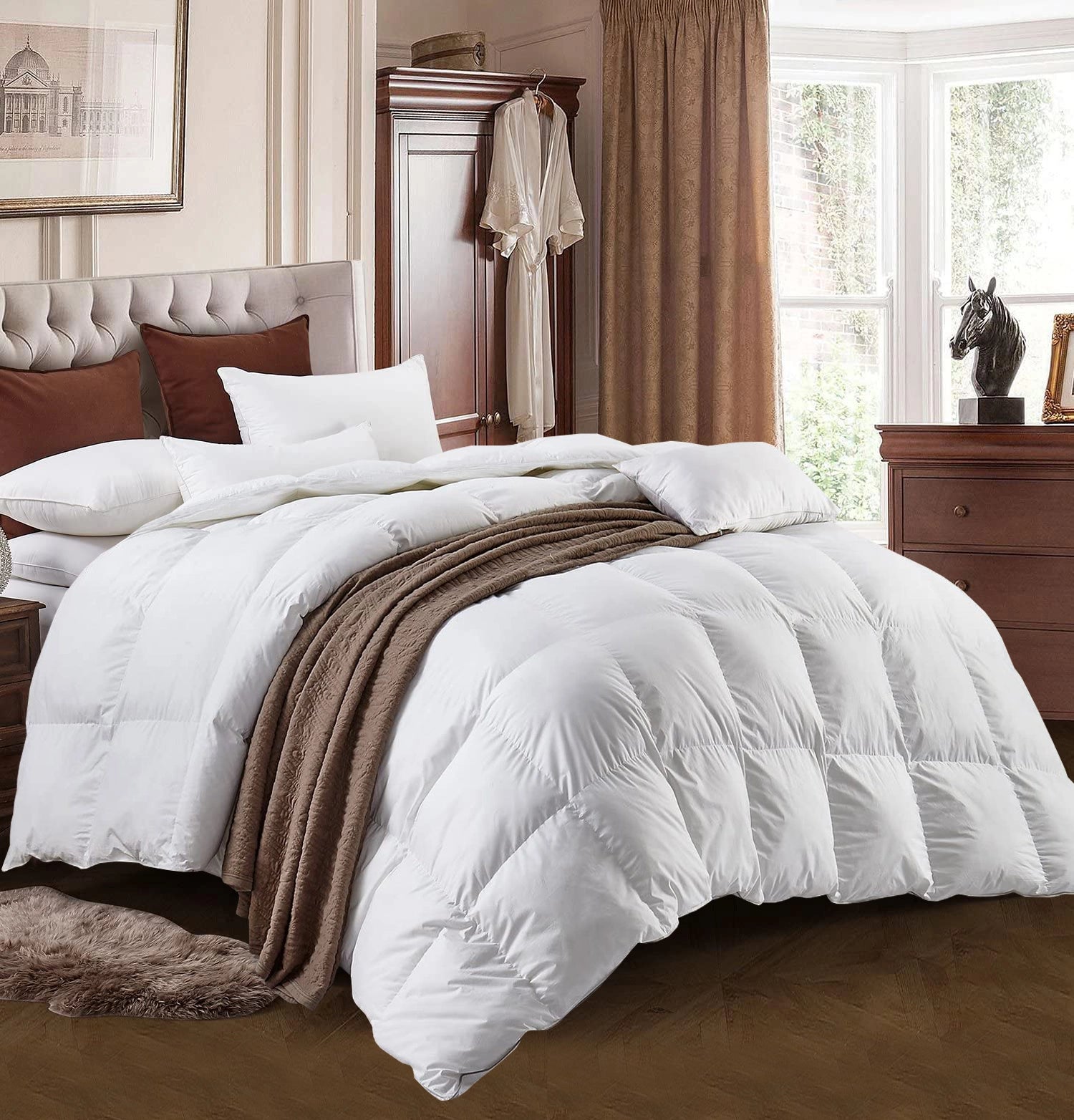 Couette Microgel Malabata Doux + Oreiller Kasbah Offert thumbnail 2