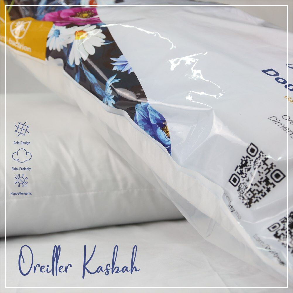 Couette Microgel Malabata Doux + Oreiller Kasbah Offert thumbnail 4