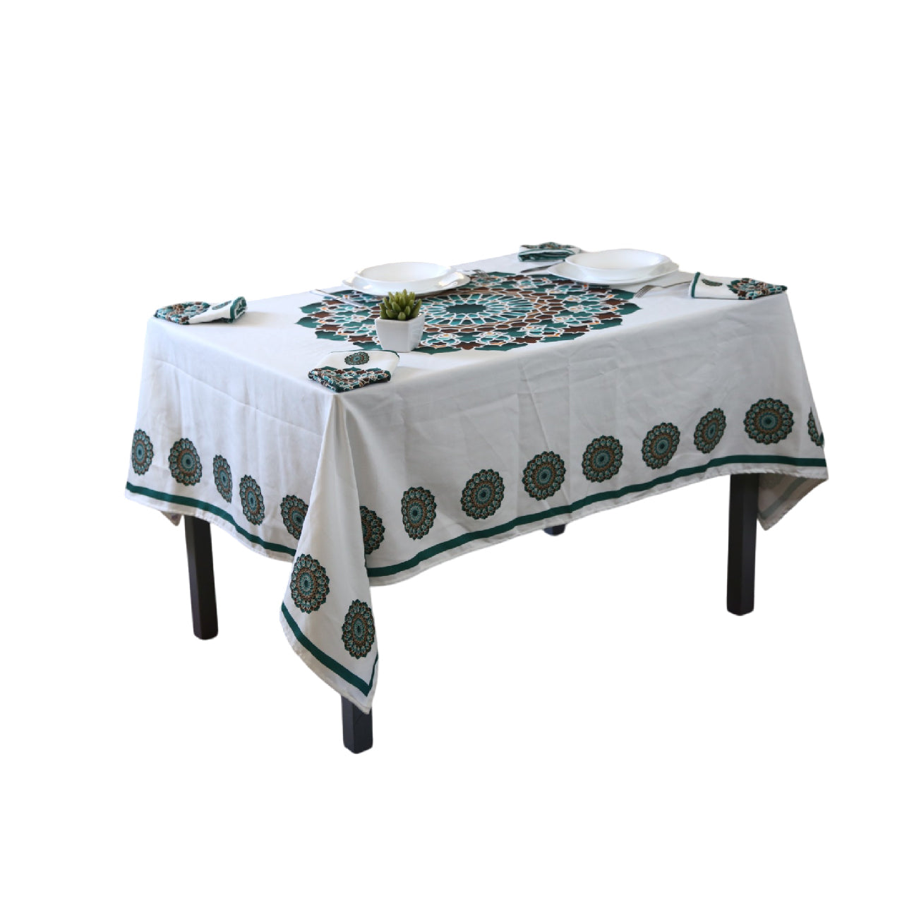 Nappe Élégante pour une Table Festive thumbnail 1