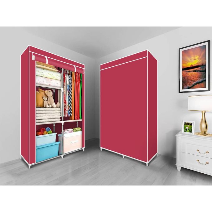 Armoire en tissu pliant, une solution stylée pour votre rangement thumbnail 4