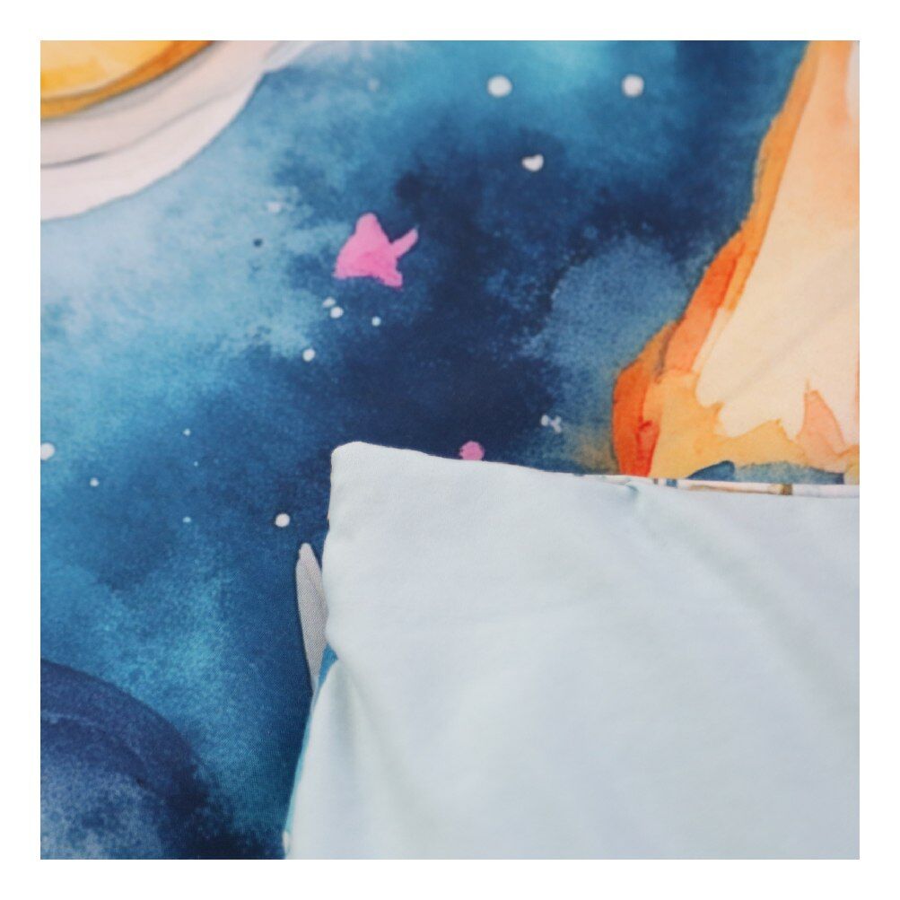 Housse de Couette Enfant Ciel & Cosmos – Réversible une Place 160x220 cm