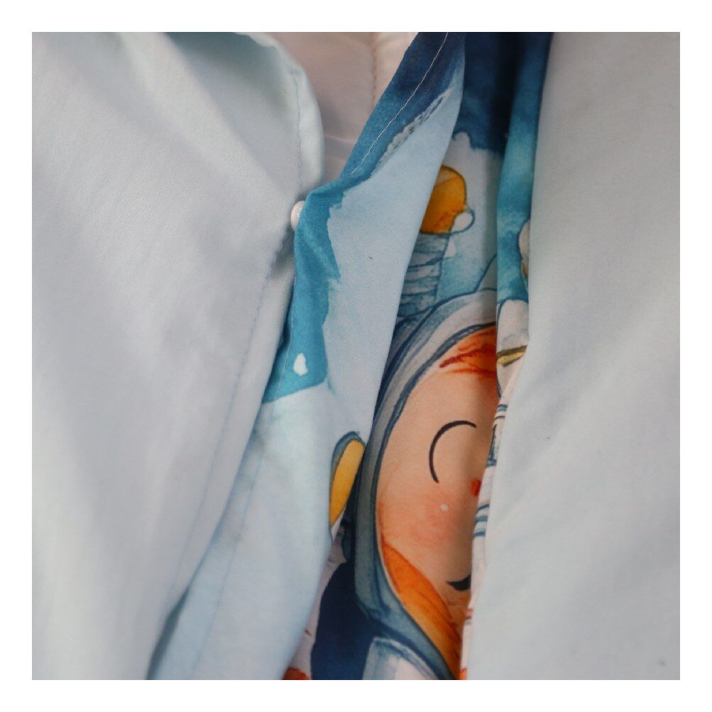 Housse de Couette Enfant Ciel & Cosmos – Réversible une Place 160x220 cm thumbnail 3