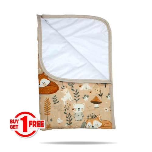 Tapis à Langer Bébé Imperméable Sommeil Renardé 50x80 cm thumbnail 4