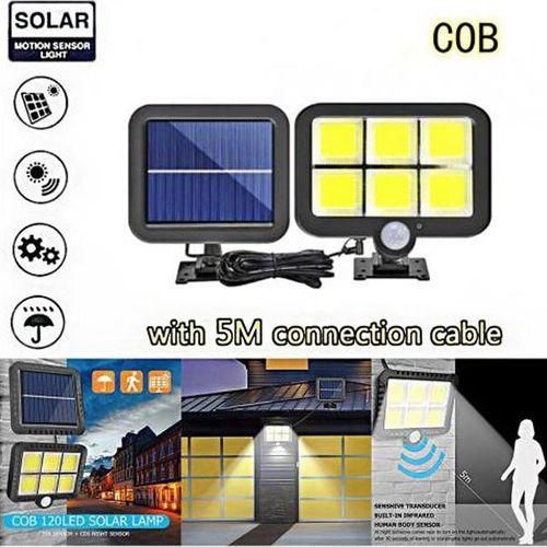 lampe Solaire Avec Détecteur De Mouvement - 120 LED