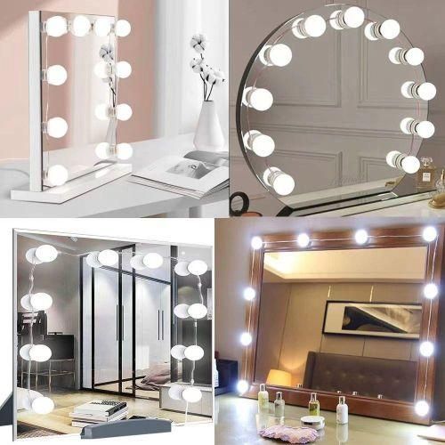 Lampe pour Miroir Cosmétique avec Kit de Lumière - Idéal pour Maquillage et Toilettage