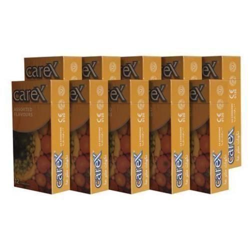 10 BOITE DE 12 CONDOMS , PRÉSERVATIFS DIFFÉRENTS ARÔMES