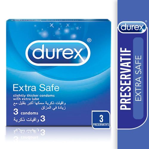 Durex Extra Safe - 3 préservatifs