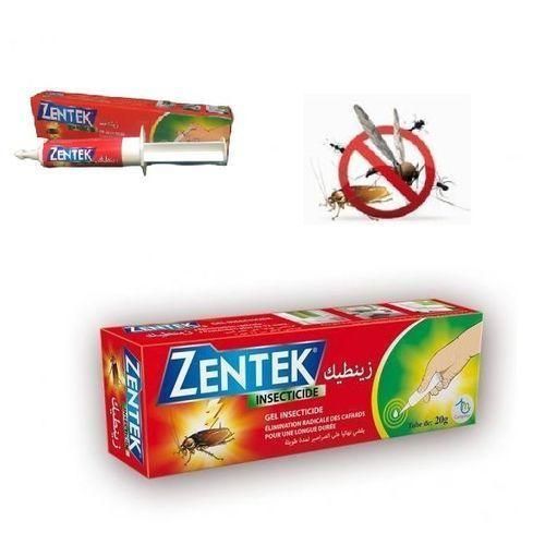 Zentek Gel insecticide, Anti cafards Tube de 20g élimination radicale des cafards