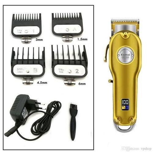 Tondeuse à cheveux professionnelle -Tondeuse Electrique en métal +Accessoires