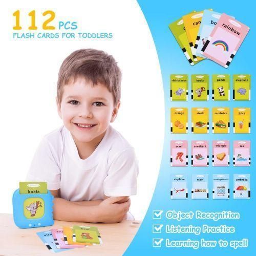 Jouet Éducatif, Livre Audio Électronique, Cartes Flash Éducatives pour Apprendre L'anglais thumbnail 3