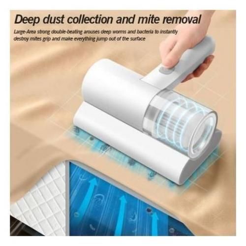aspirateur UV sans fil portable, pour lit, oreillers, canapés en tissu et tapis, Machine de nettoyage thumbnail 3