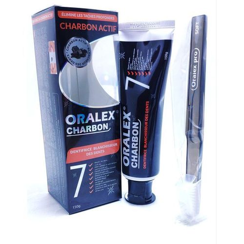 Dentifrice blanchisseur des dents au Charbon actif 150g