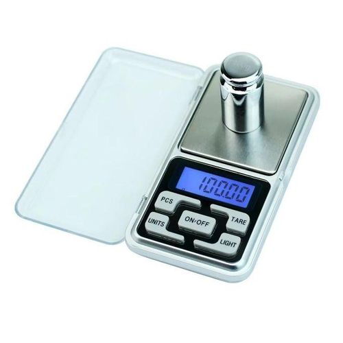 Balance Electronique - 200 g Précision 0.01 g - Gris - Plateau en Acier Inoxydable thumbnail 2