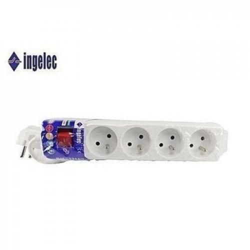 Bloc Multiprises 4 Prises avec Interrupteur - 2P+T