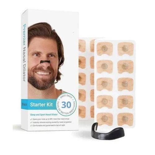 Kit de Dilatateurs Respiratoires Nasaux Patchs Nasaux Magnétiques
