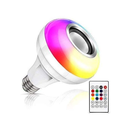 Lampe Music LED Ampoule – Haut-parleur Bluetooth avec Télécommande et Fonction USB