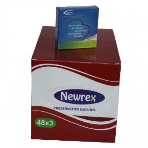 48 Paquets De 3 Préservatifs Naturel (144 Préservatifs)