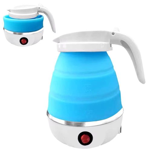 Bouilloire électrique Pliable, Mini Bouilloire Portable en silicone, chauffage rapide