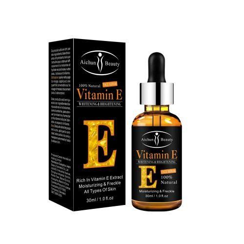 Sérum riche en vitamine E pour les yeux Anti-rides Anti-âge blanchissant éclaircissant les cernes 30ml