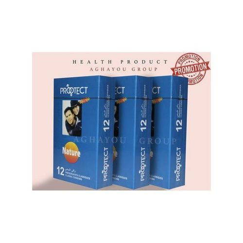 Protect PRÉSERVATIF NATURE EN SILICONE SANS PARFUM - 36 CONDOMS