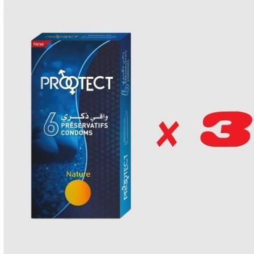 Ensemble de 3 boîtes de 6 unités