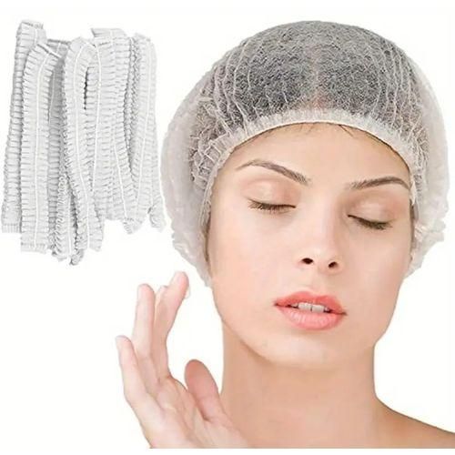 Pack De 100Pcs Bonnet Cheveux Pour Femme Et Homme