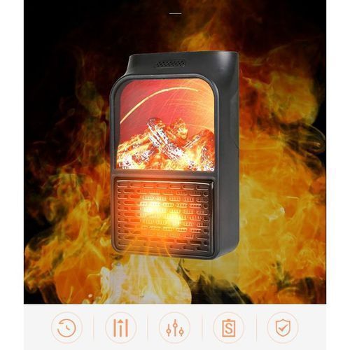 Chauffage électrique Soufflant Radiateur avec télécommande thumbnail 2