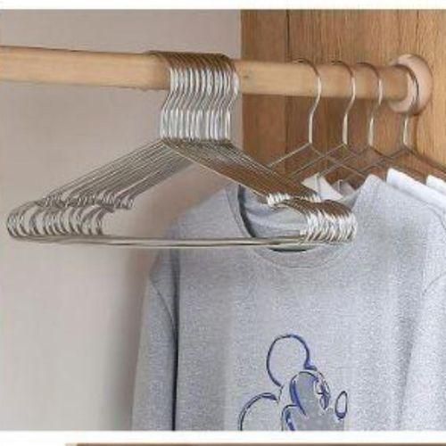 pack de 10 cintres de vêtements en métal