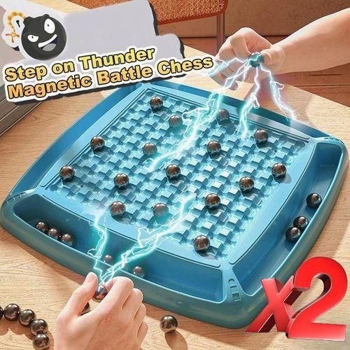 Pack de 2 Jeux d'échecs Magnétiques pour Enfants et Adultes