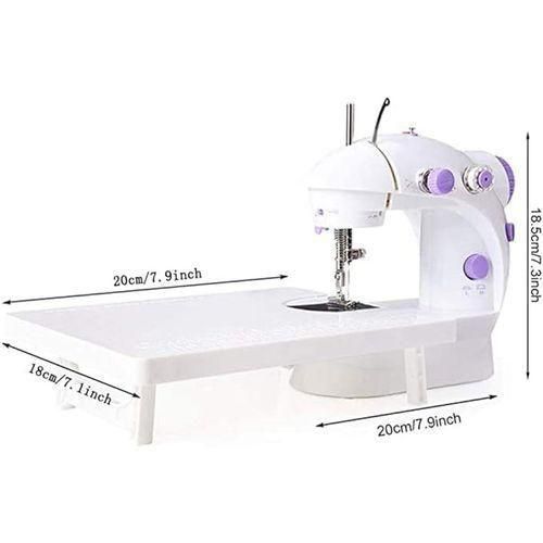 SM Machine à coudre électrique domestique multifonctionnelle innovante avec lumière, facile à transporter