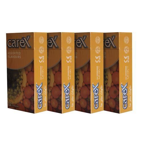 Jelly PRÉSERVATIFS , 4 BOITE DE 12 CONDOMS , DIFFÉRENTS ARÔMES