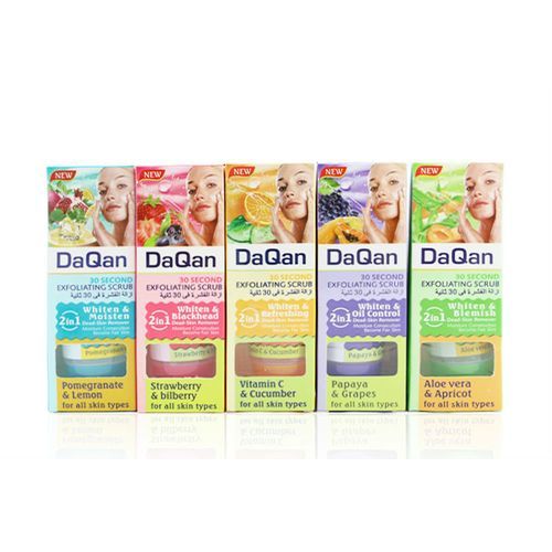 PACK 5 GOMMAGE VISAGE ET CORPS 2 EN 1