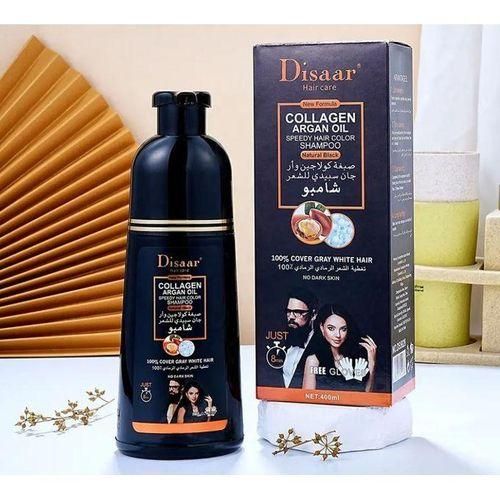 Shampooing , Teinture au Collagène , Colorant Noir