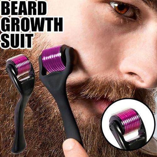 Microneedling Roller Titane pour Cheveux et Peau, Combat les Taches et Stimule la Croissance, 0.5mm