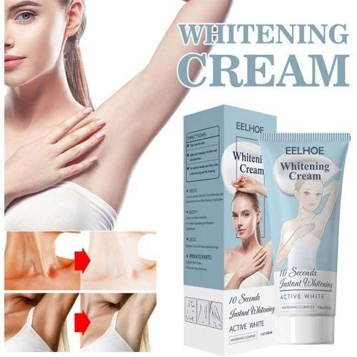 Crème Éclaircissante EELHOE Active White – Soin Unifiant Corps & Aisselles à Action Rapide
