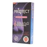 PRÉSERVATIFS FRAISE PROTECTION MAXIMALE 1 BOITE DE  PRESERVATIFS DE 6